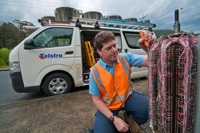 telstra technician