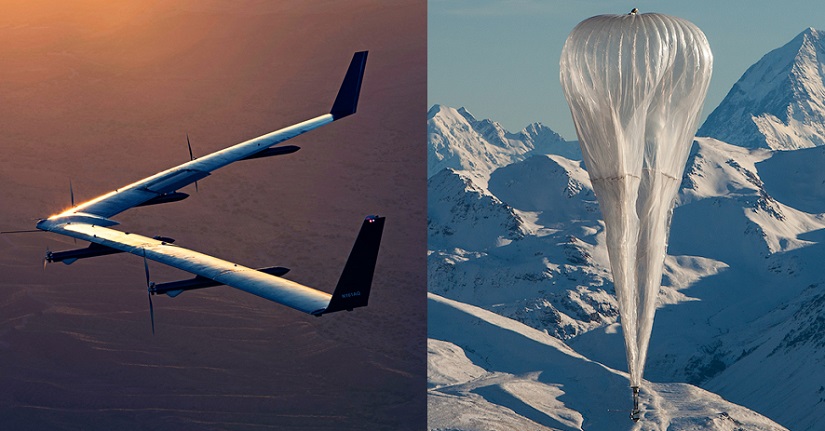 Weather balloons and drones for rural areas