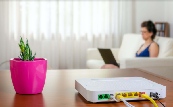Modem On Desk