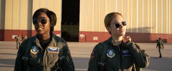 Captain Marvel Brie Larson MCU Marvel Film Phase 4 Infinity War Skrulls 90s Samuel L Jackson Trailer internet broadband compare airforce pilot 