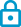 Large blue lock icon